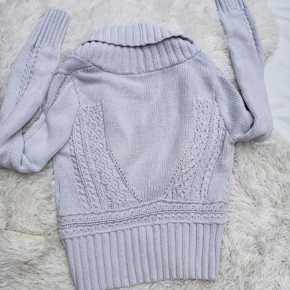 SOLD Free People Cardigan Sweater Cable Knit - Picture 7 of 7